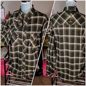 Kuhl Long Sleeve Checks Casual Button Up Shirt